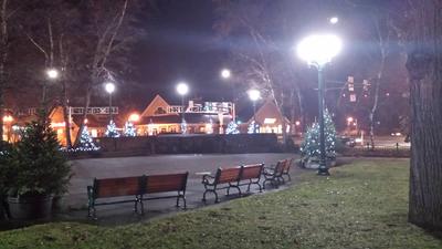 LED Streetlights at Railroad Park