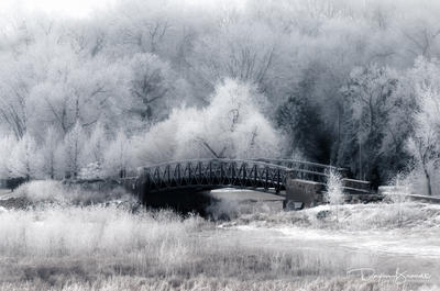 Picture:  Matoska Bridge in Black and White by Davin Brandt