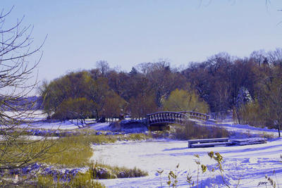 Picture:  Winter Manitou Island Bridge by Joe Koscianski