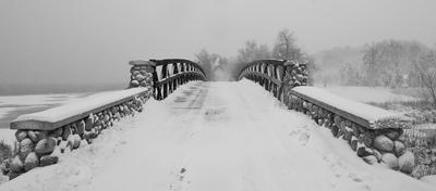 Picture:  Winter Snowy Bridge by Rachel Cain