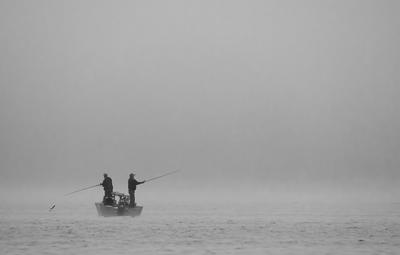 Picture:  Fishing in the Fog by Rachel Cain