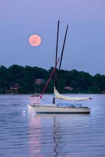Picture:  Sailing at Night by James Schuder