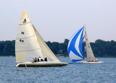Picture:  Sailing in Twos, One Blue by Paul Ackerman