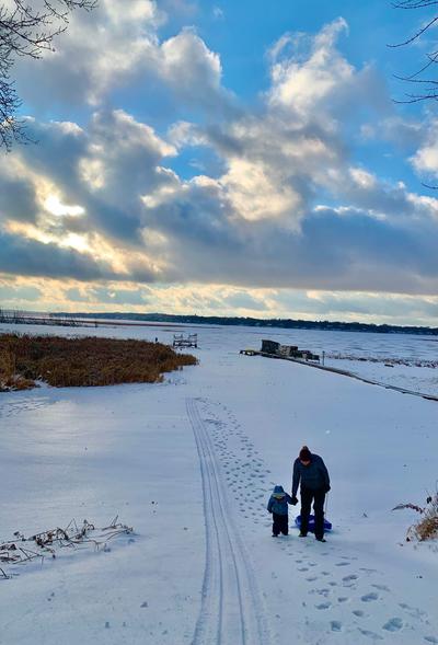 Along Lake Avenue by Sheryl Bolstad
