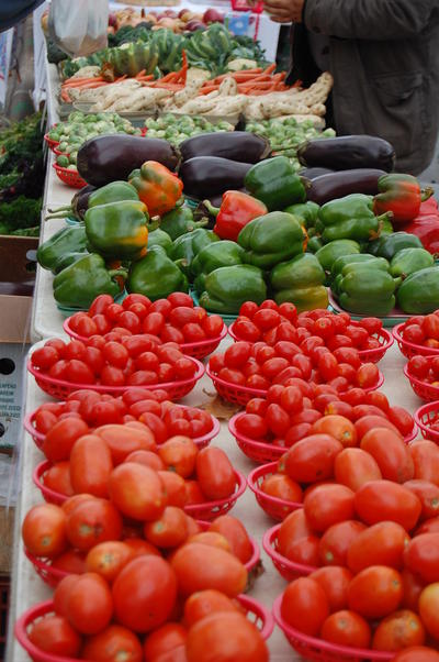 Vegetables for sale